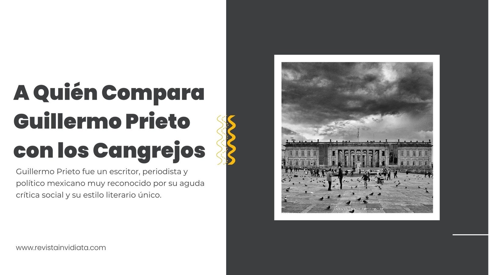 A Quién Compara Guillermo Prieto con los Cangrejos