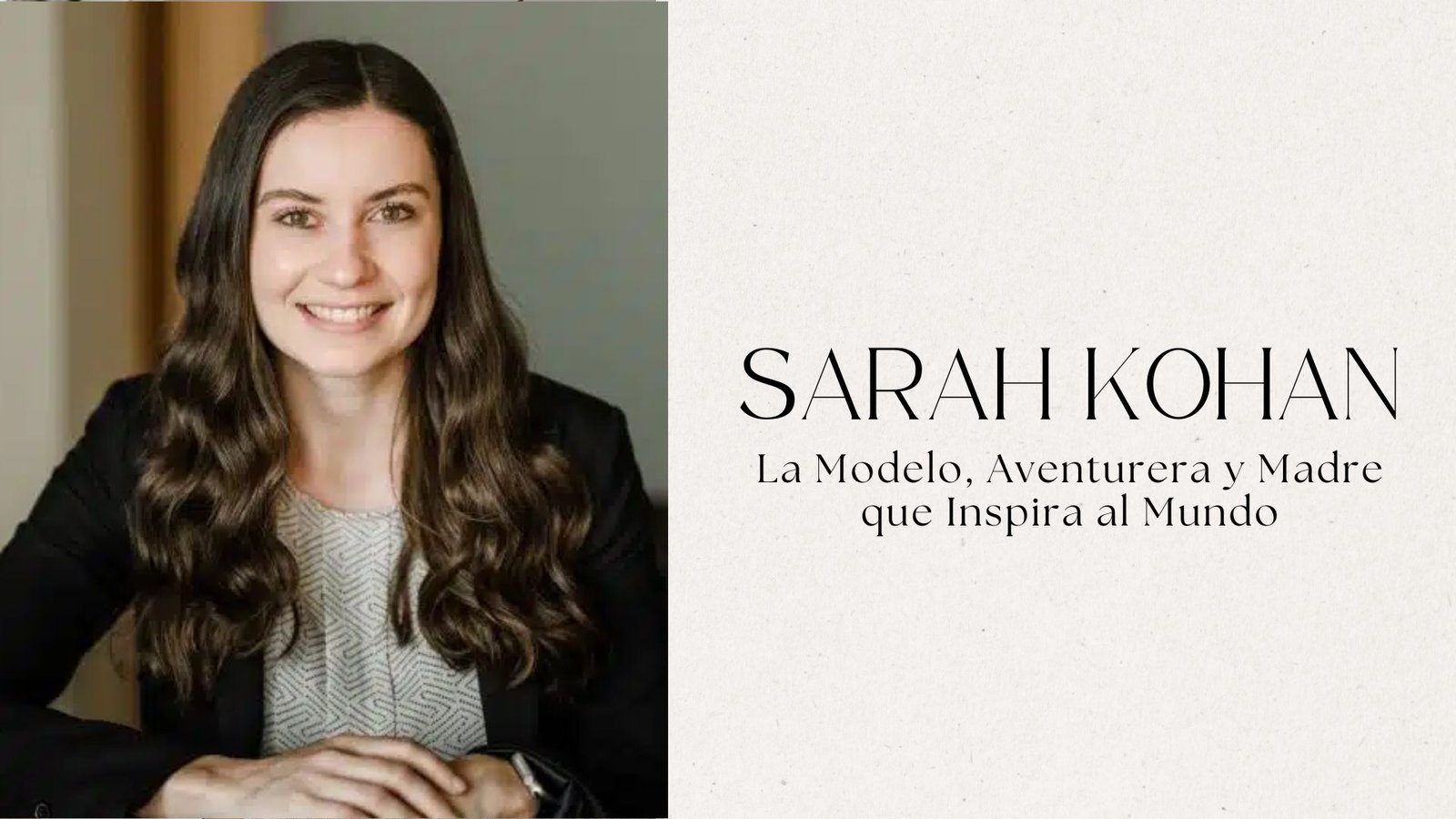Sarah Kohan